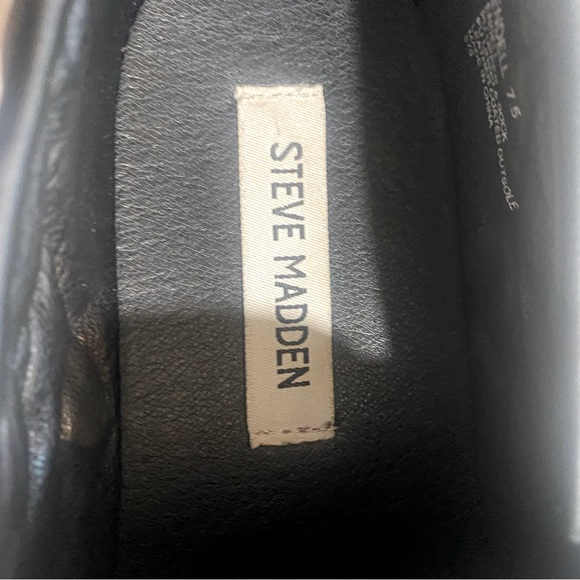 Steve Madden Endell Slip On Sneaker Black, Size 7 1/2 - Picture 5 of 5